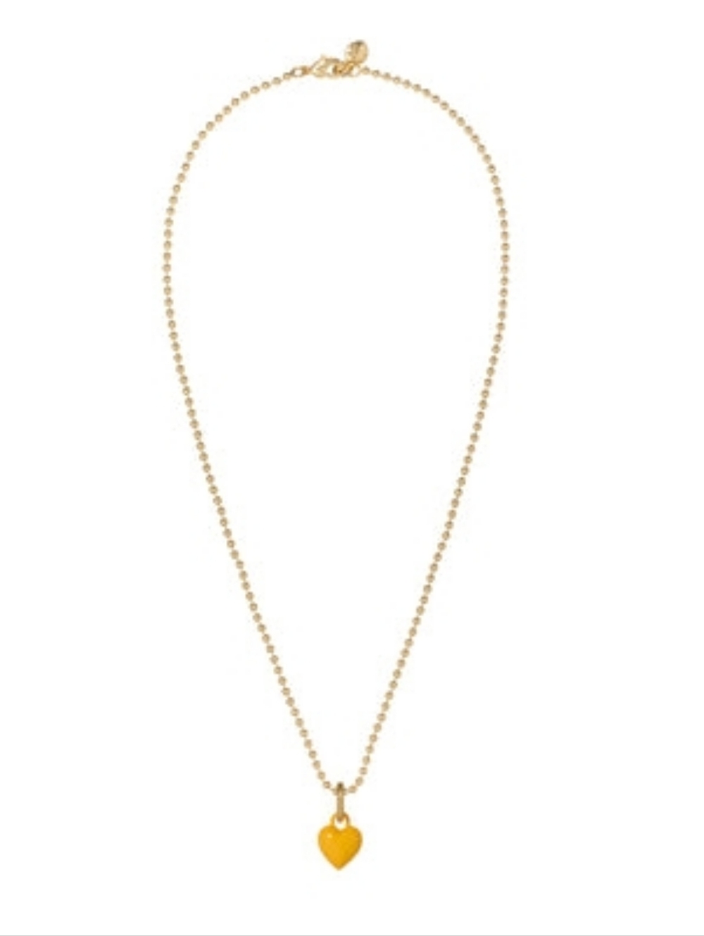 Roxanne Assoulin The Itsy Bitsy Puffy Heart Charm Necklace